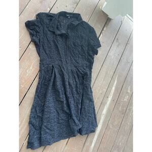 Chaus womens large black lacey dress